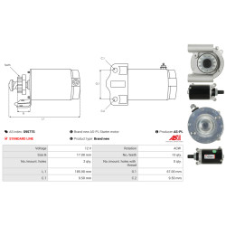 Μίζα New Holland MZ17H_1