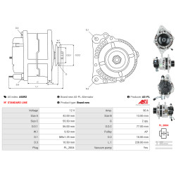 Εναλλάκτης Mitsubishi L400 Van (PD_W, PC_W, PB_V, PA_W, PA_V)_1