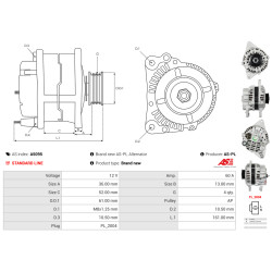 Εναλλάκτης Mitsubishi COLT IV (CA_A)_1