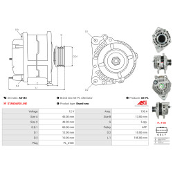 Εναλλάκτης Mitsubishi OUTLANDER III (GG_W, GF_W, ZJ, ZL, ZK)_1