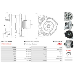 Εναλλάκτης BMW X5 (F15, F85)_1