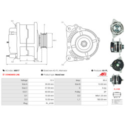 Εναλλάκτης Mitsubishi CARISMA Saloon (DA_)_1