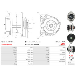 Εναλλάκτης Daewoo MATIZ Hatchback Van (KLA4)_1