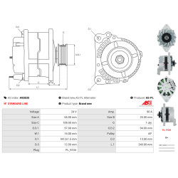 Εναλλάκτης Komatsu WD900-3 30.48_1