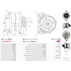 Εναλλάκτης Komatsu PC300LC-3_1